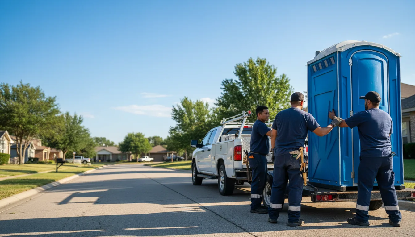 Portable Toilet Rental in Groves, TX near me
